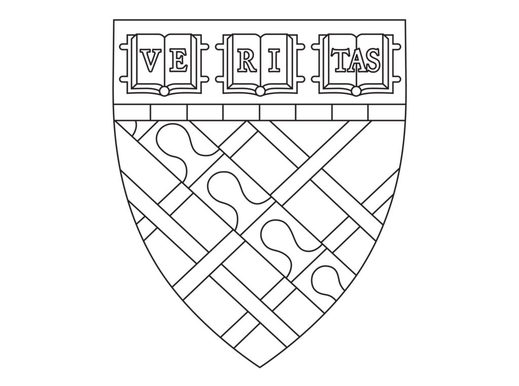 The heraldic shield of the Graduate School of Design.
