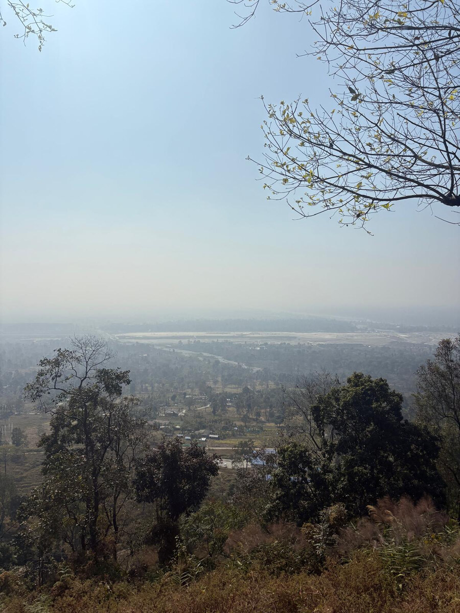 A view across the lowland valley near Gelephu in southern Bhutan, the site of the planned Gelephu Mindfulness City.