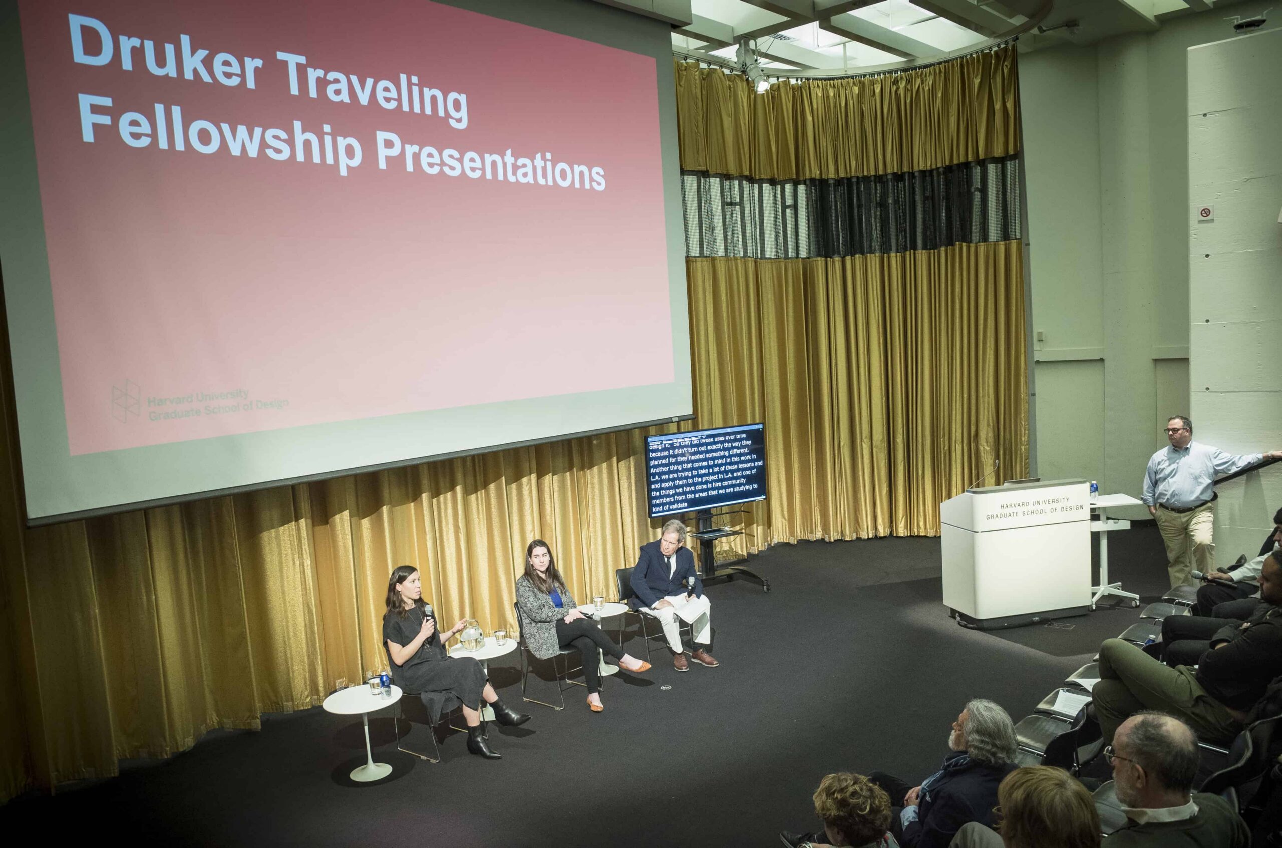 Fellow Carolyn Angius (MUP ’19) speaking at the 2023 event
