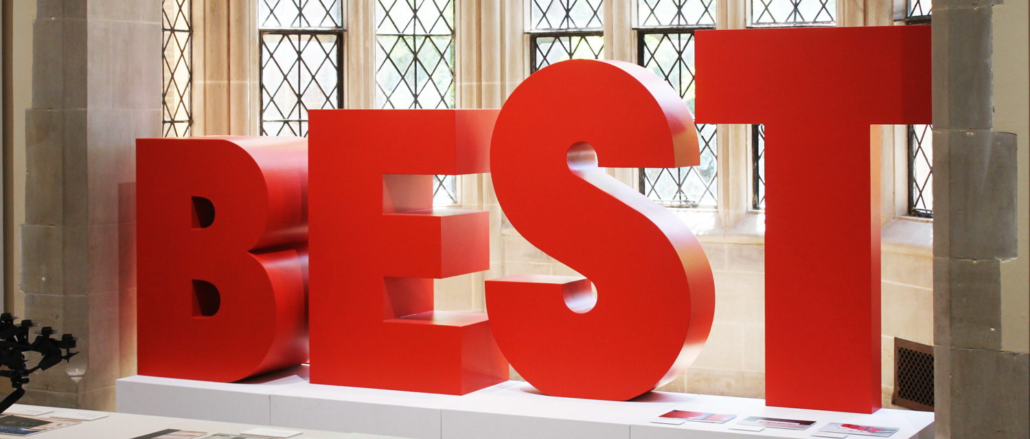 BIg red letters spelling "BEST."