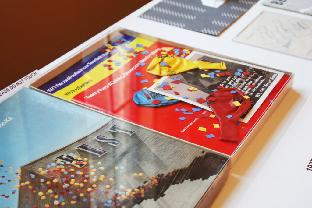 Image of magazines on a table.
