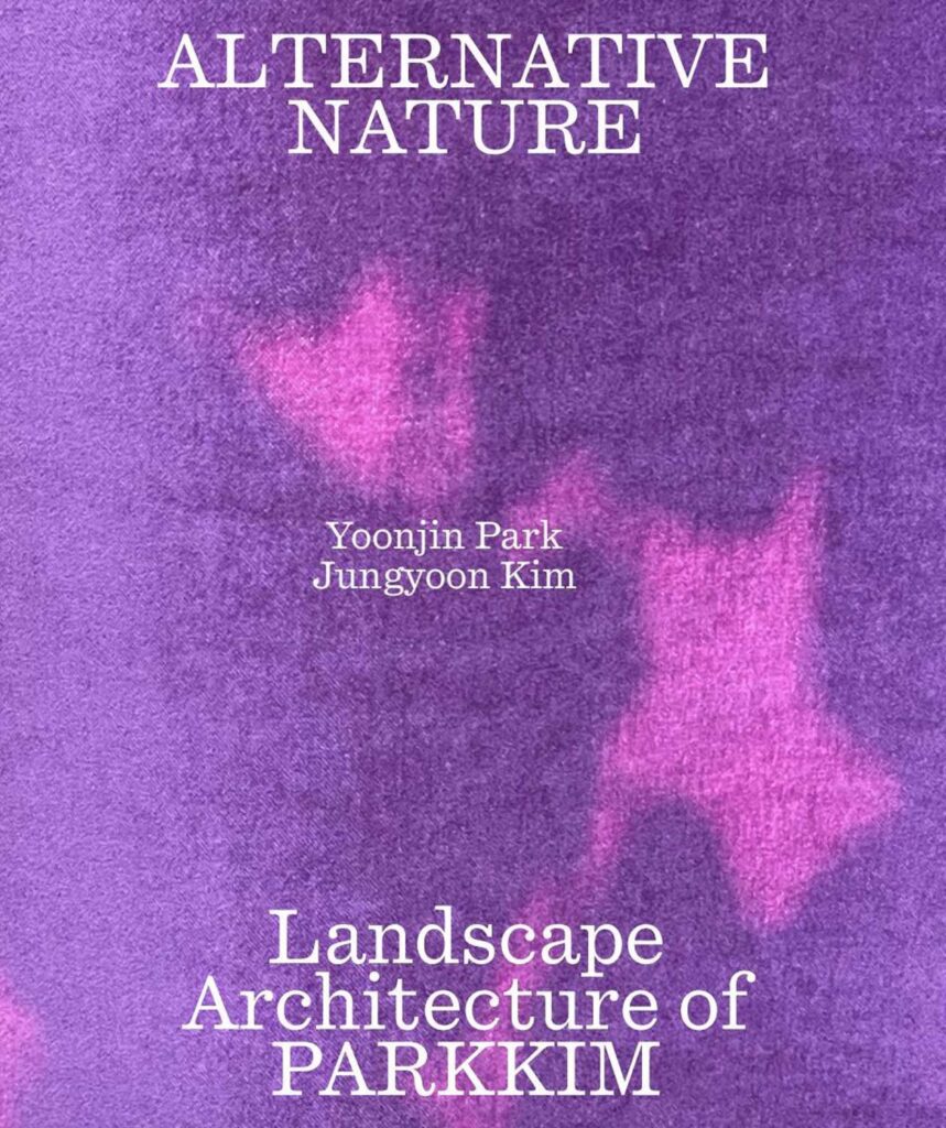Purple book cover with pink splotches and white writing.