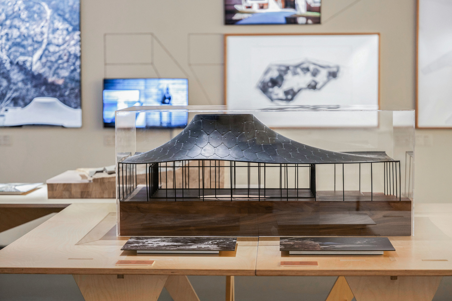 View of model