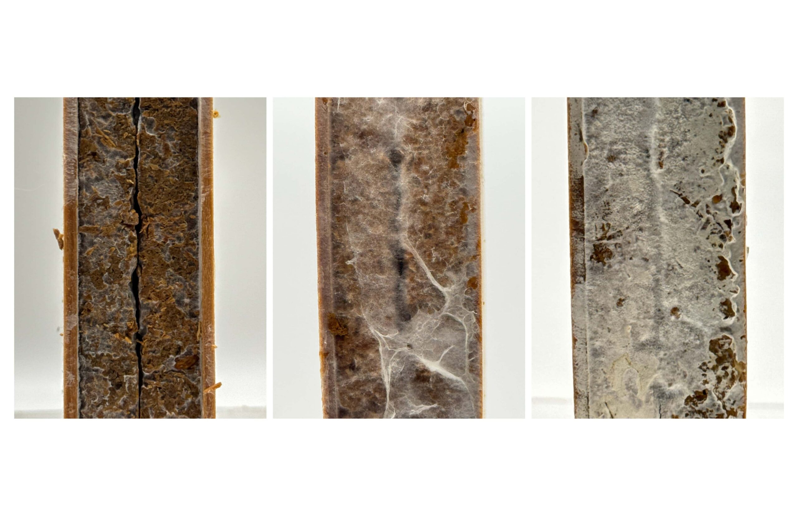 Close-up of some stony materials